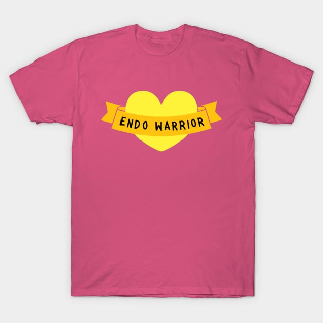 Endometriosis awareness - Endo Warrior T-Shirt by Ivanapcm